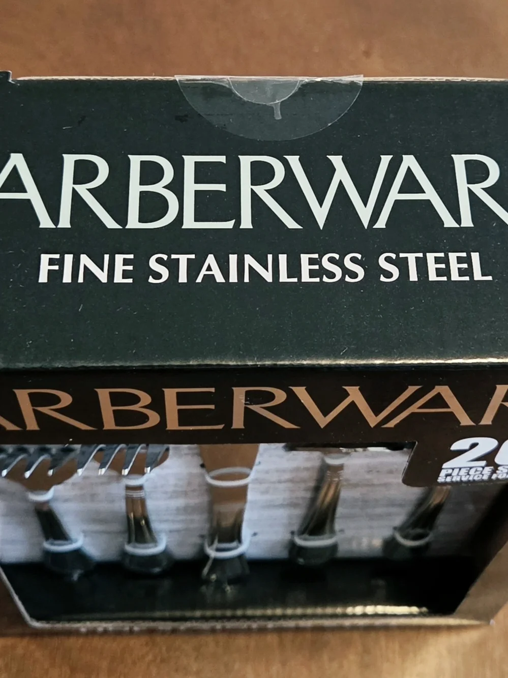Farberware Stainless Steel 20-Piece Flatware Set - Silver